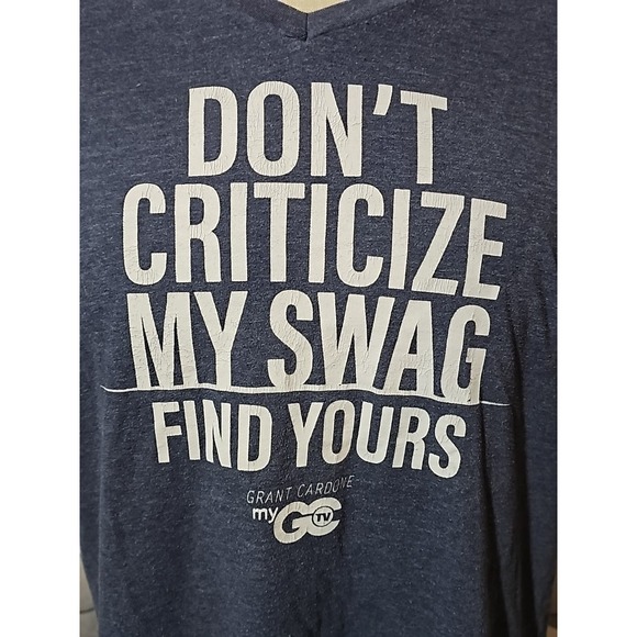 Grant Cardone V-neck T-Shirt - Picture 2 of 4